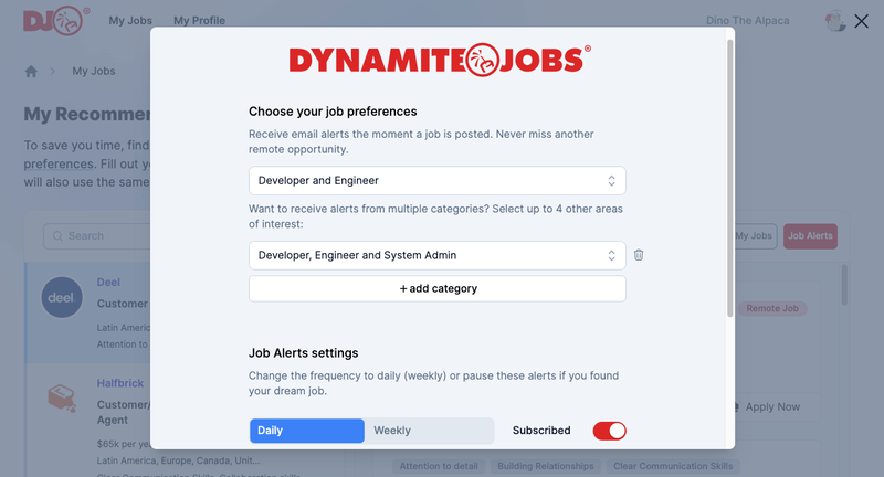 Customizing Your Job Alerts: Get Relevant Job Opportunities in Your Inbox - Remote Resources - Dynamite Jobs